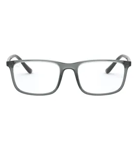 Ray Ban Unisex Grey Rectangular Optical Frame