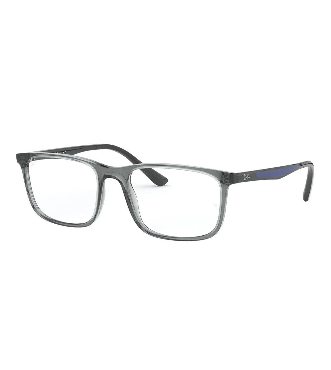 Ray Ban Unisex Grey Rectangular Optical Frame