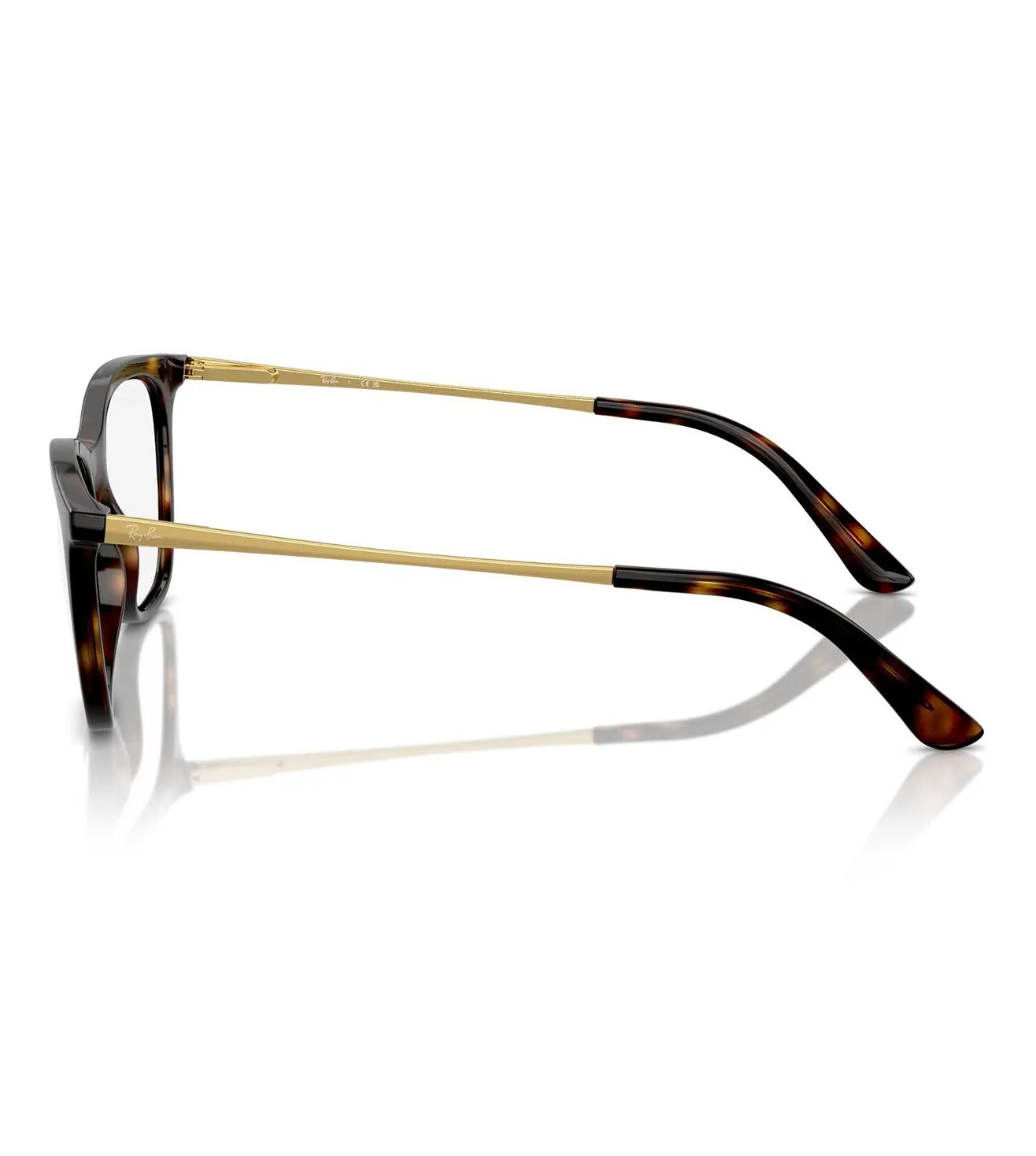 Ray Ban Unisex Havana Square Optical Frame