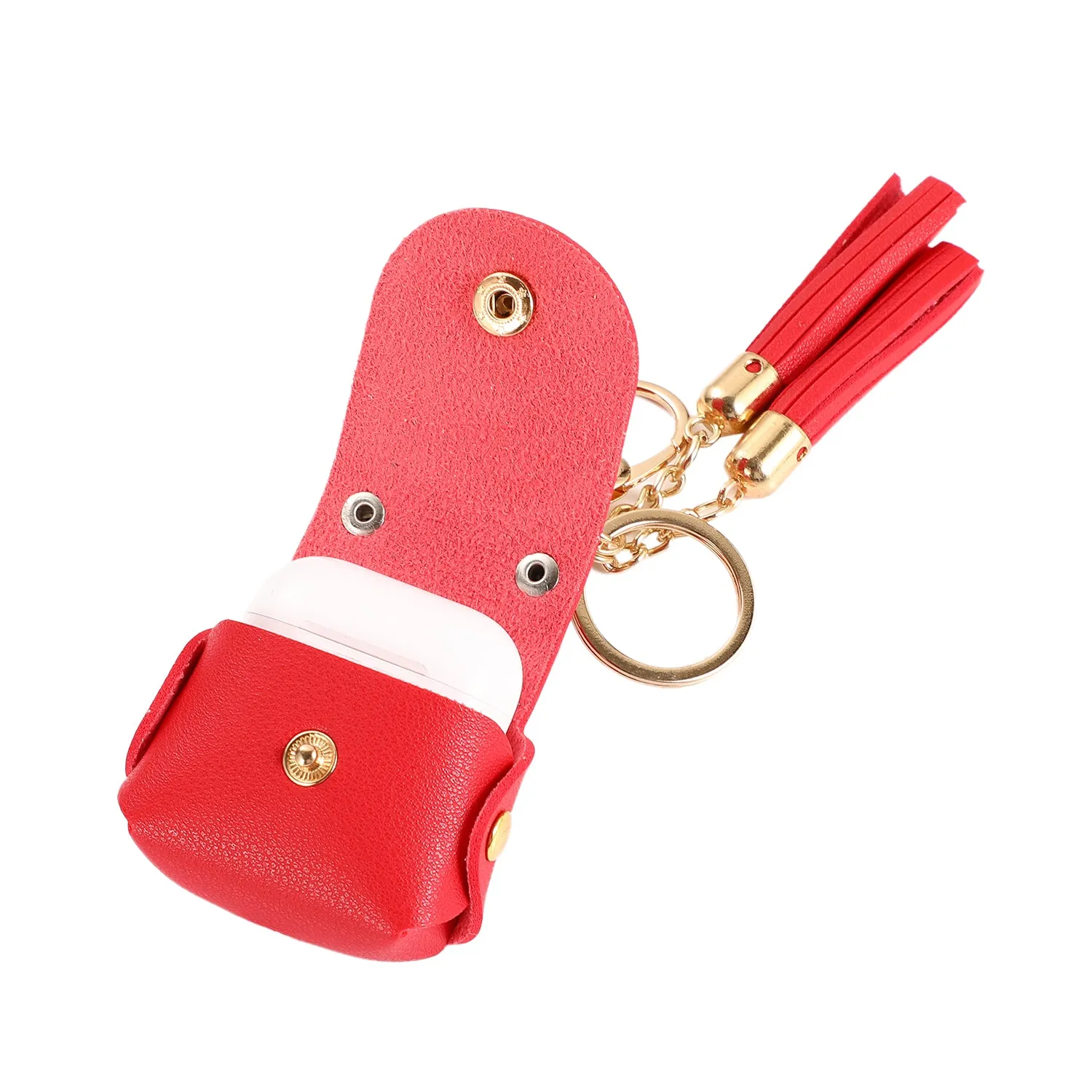 Red Tassel Keychain AirPod Case