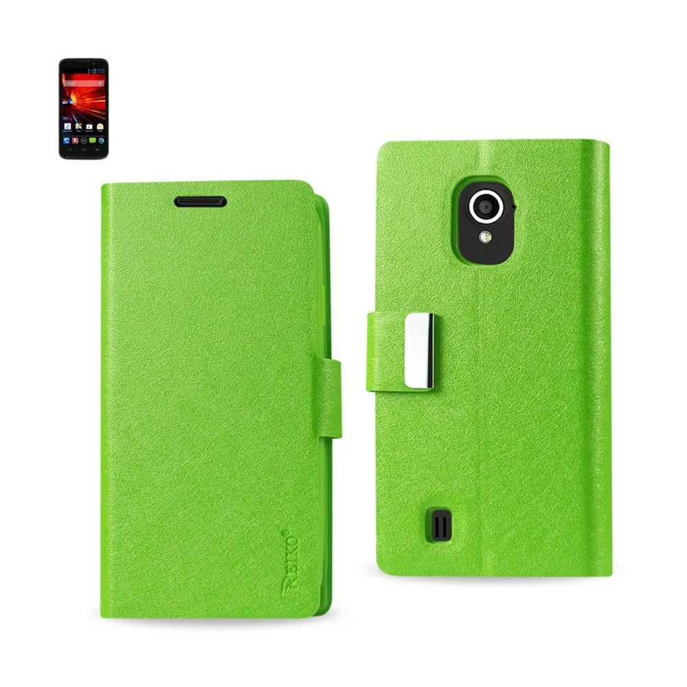 Reiko Magnetic Closure Flip Case ZTE Source N9511 Green