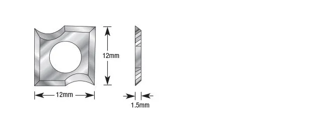 Replacement Knives | 1⁄8 Radius for RC-49496 | RCK-268 | 738685002681