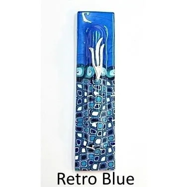 Retro Mezuzah In Vibrant Colors