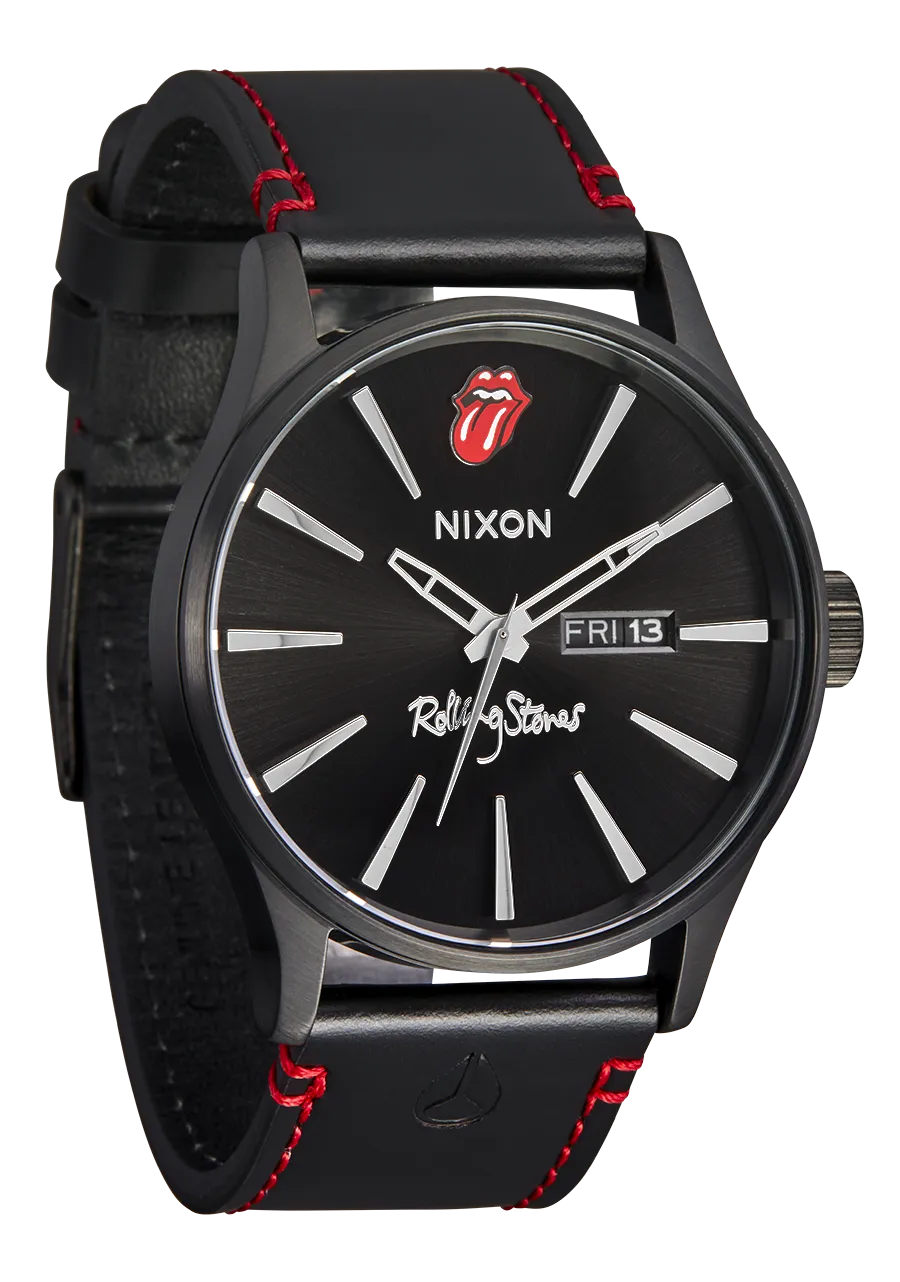 Rolling Stones Sentry Leather - All Black