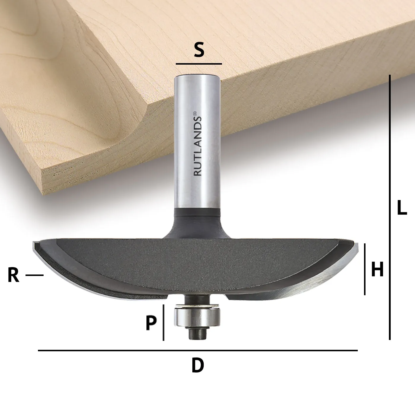 Router Bit Set - Raised Panel Door - Roundover