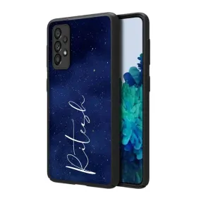 Samsung A53 Mobile Cover with Name Custom Samsung Phone Cases - Starry Night