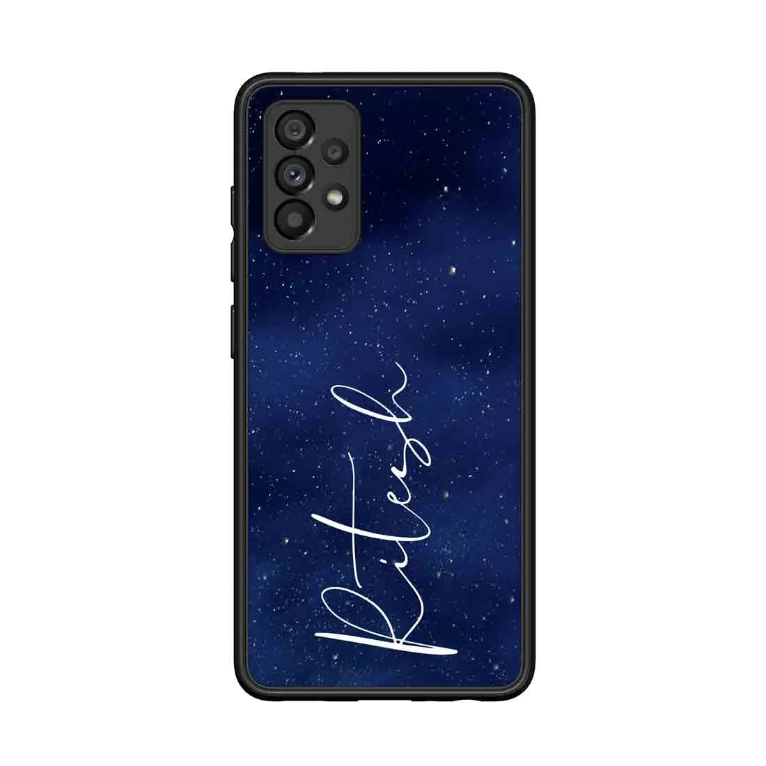 Samsung A53 Mobile Cover with Name Custom Samsung Phone Cases - Starry Night