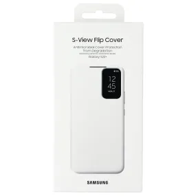 Samsung S-View Flip Cover for Samsung Galaxy (S22 ) - White (EF-ZS906CWEGUS)