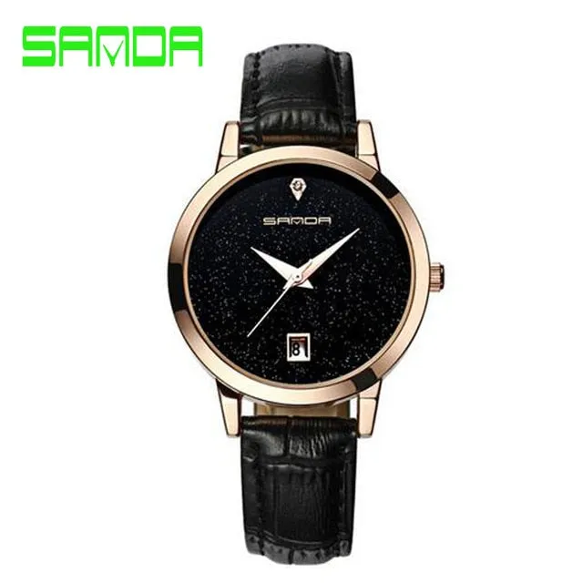 SANDA brand quartz women's watch