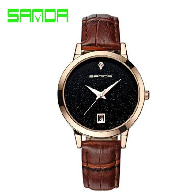 SANDA brand quartz women's watch