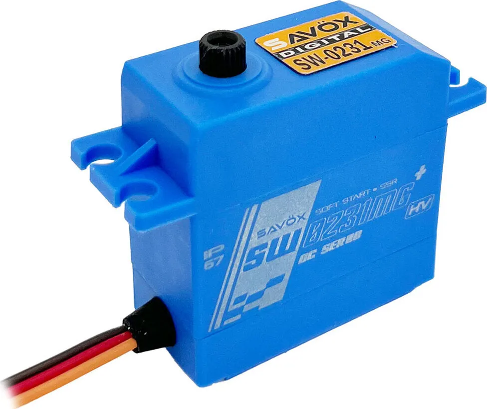 Savox WATERPROOF STD DIGITAL SERVO .15/208 SW0231MGP