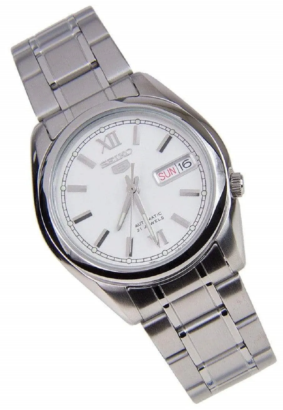 Seiko 5 SNKL51K1  Silver Stainless Automatic Watch Men