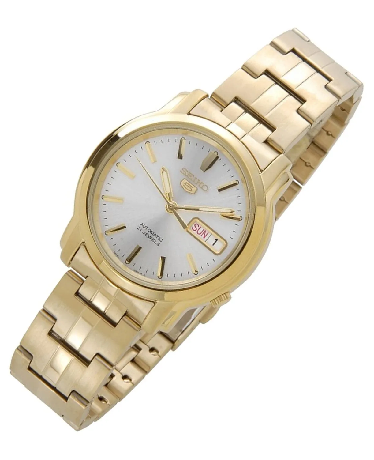 Seiko 5 Sports SNKK74K1 Gold Stainless Automatic Watch for Men