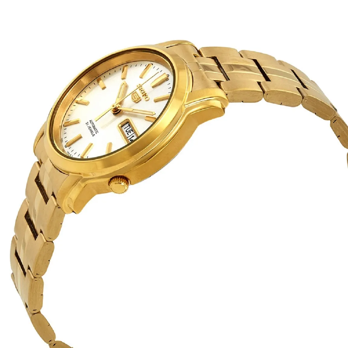 Seiko 5 Sports SNKK74K1 Gold Stainless Automatic Watch for Men