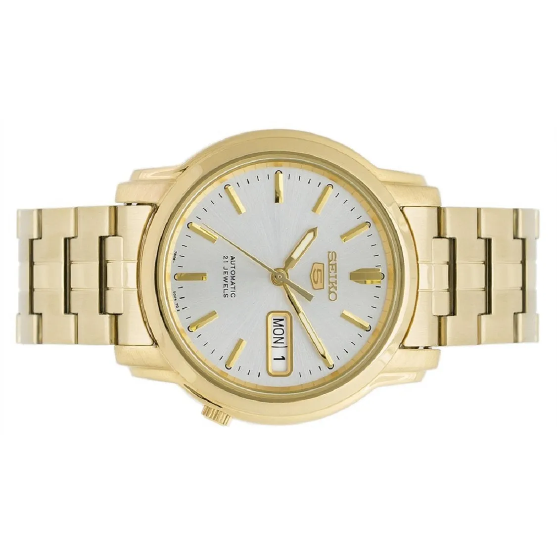 Seiko 5 Sports SNKK74K1 Gold Stainless Automatic Watch for Men