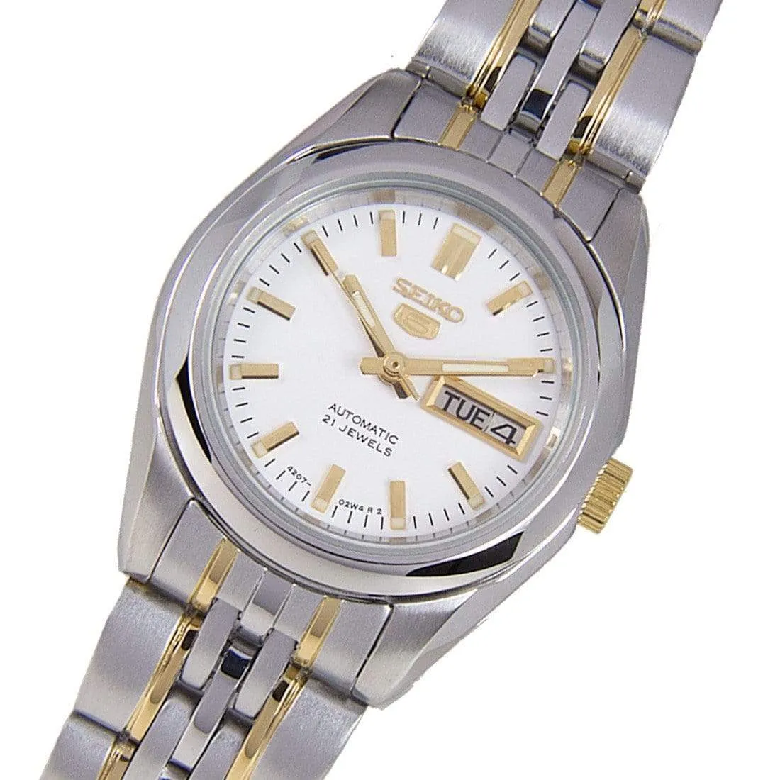 Seiko 5 Sports SYMA35K1 Two Tone Automatic Watch for Women