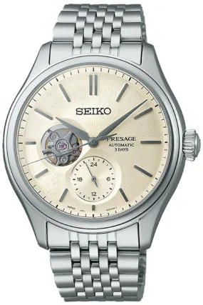 Seiko Presage SPB469J1 "Shiro-iro" Open Heart Classic Series Automatic Watch