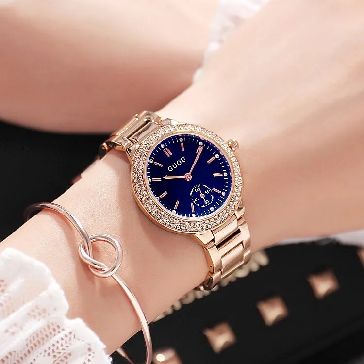 Shining Mirror Dial Women's Watch