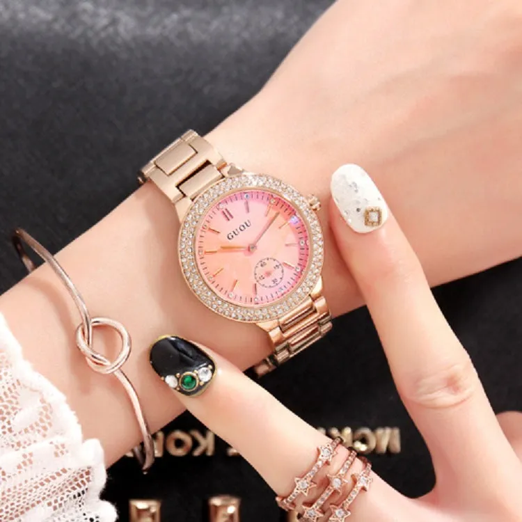 Shining Mirror Dial Women's Watch