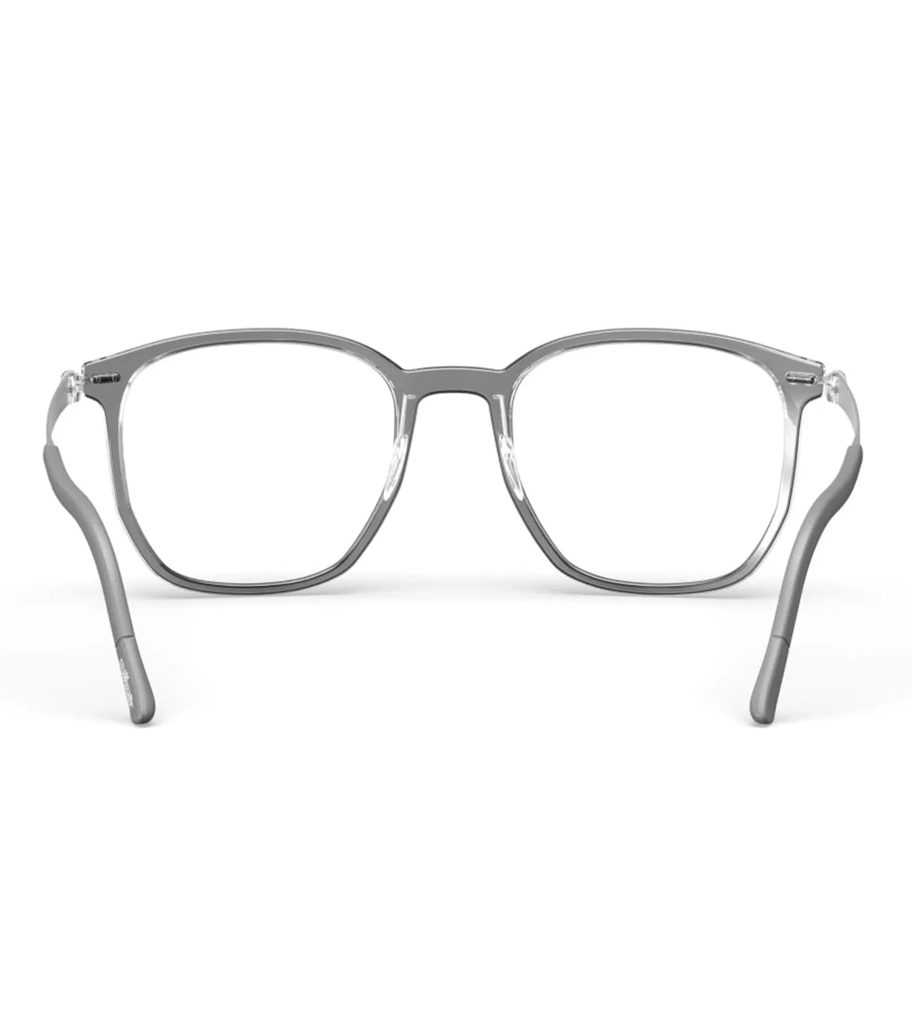 Silhouette Unisex Grey Square Optical Frame