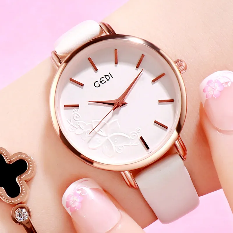 Simple Scale Leisure Quartz Women's Watch