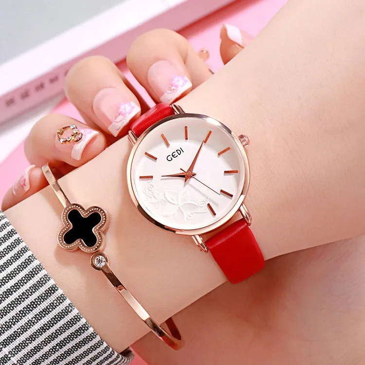 Simple Scale Leisure Quartz Women's Watch