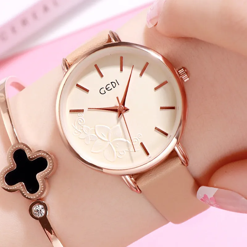 Simple Scale Leisure Quartz Women's Watch