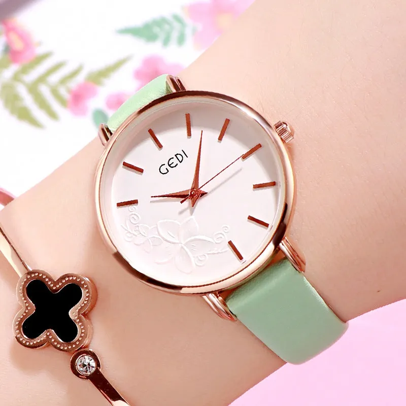 Simple Scale Leisure Quartz Women's Watch