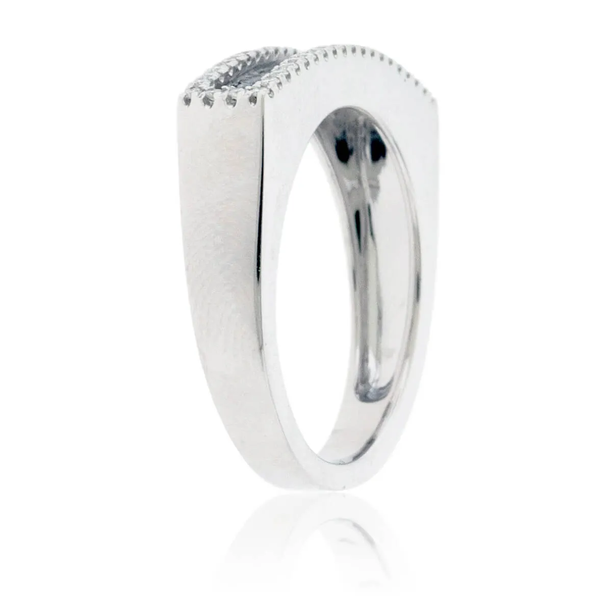 Sliding Diamond & Diamond Accented Ring