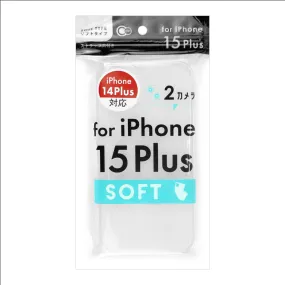 Soft Clear Case For iPhone 15 Plus