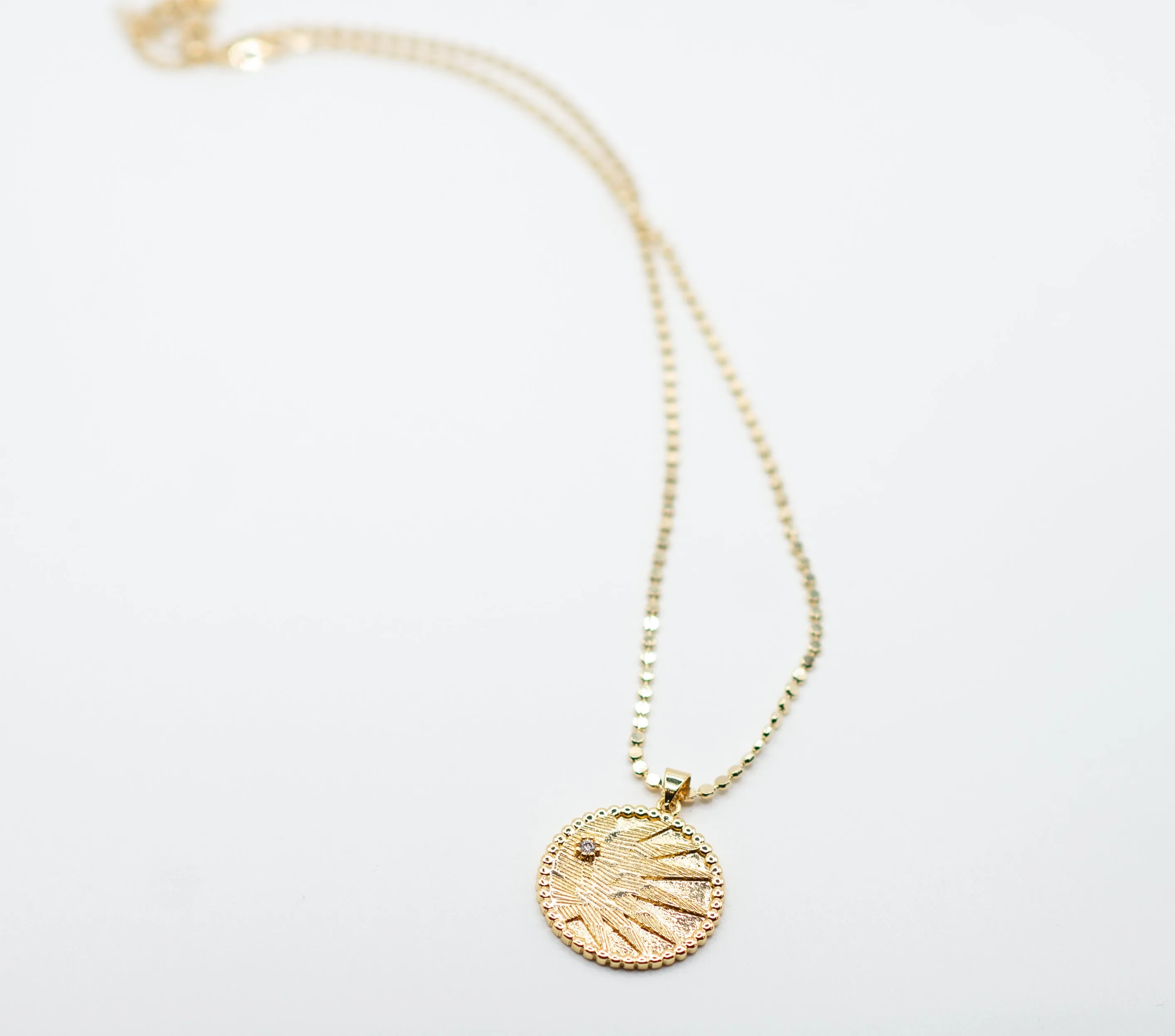 Soleil Necklace(18K Gold Filled)