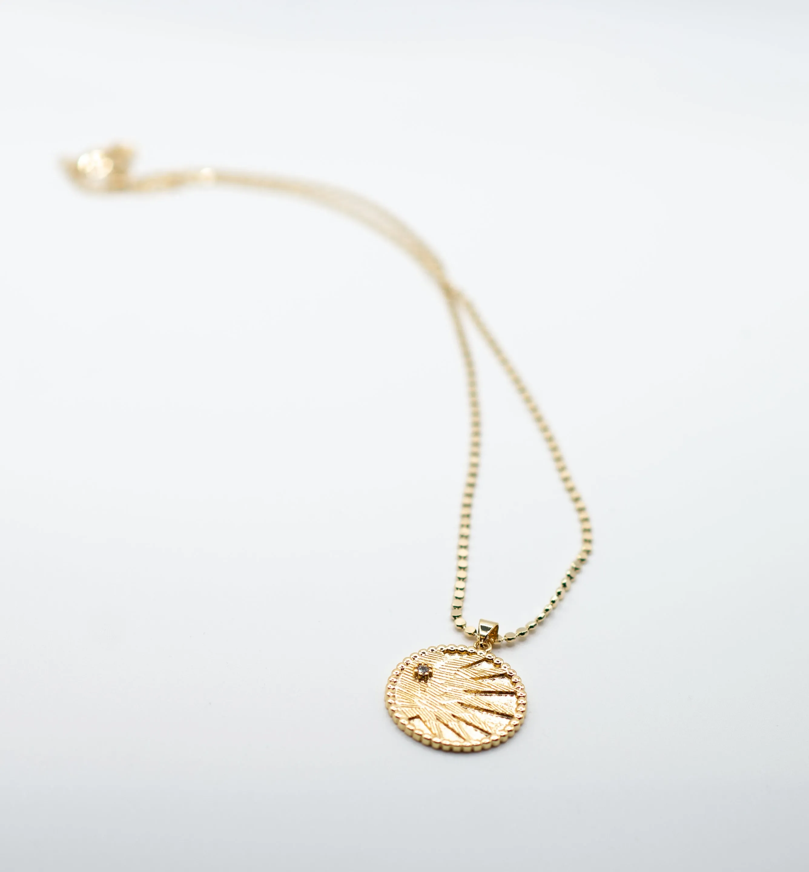 Soleil Necklace(18K Gold Filled)