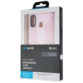 Speck Presidio Grip Series Case for Galaxy A20 - Ballet Pink/Ribbon Pink