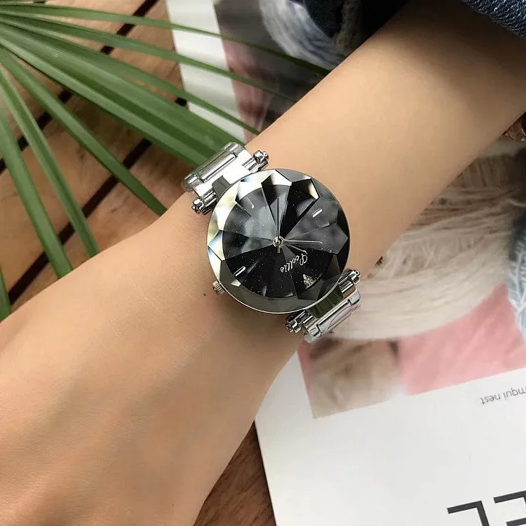 Starry Pattern Bracelet Women's Watch