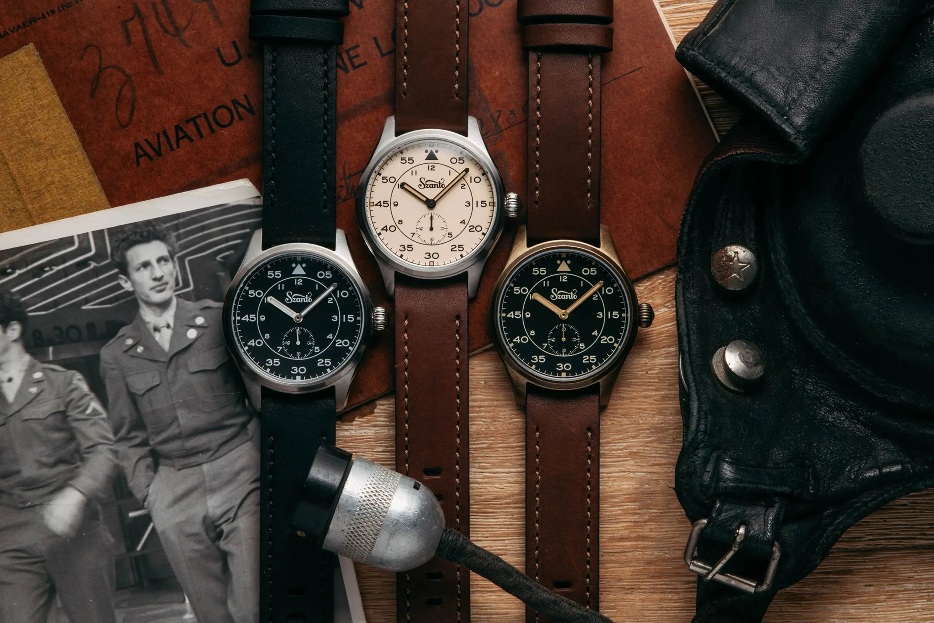 Szanto Heritage Aviator Watch