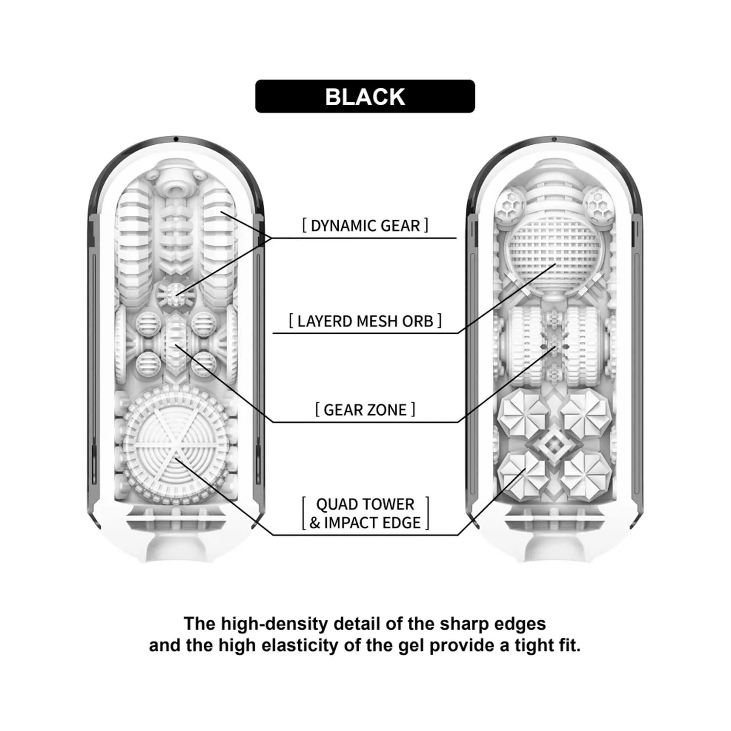 Tenga Flip Zero Gravity Black