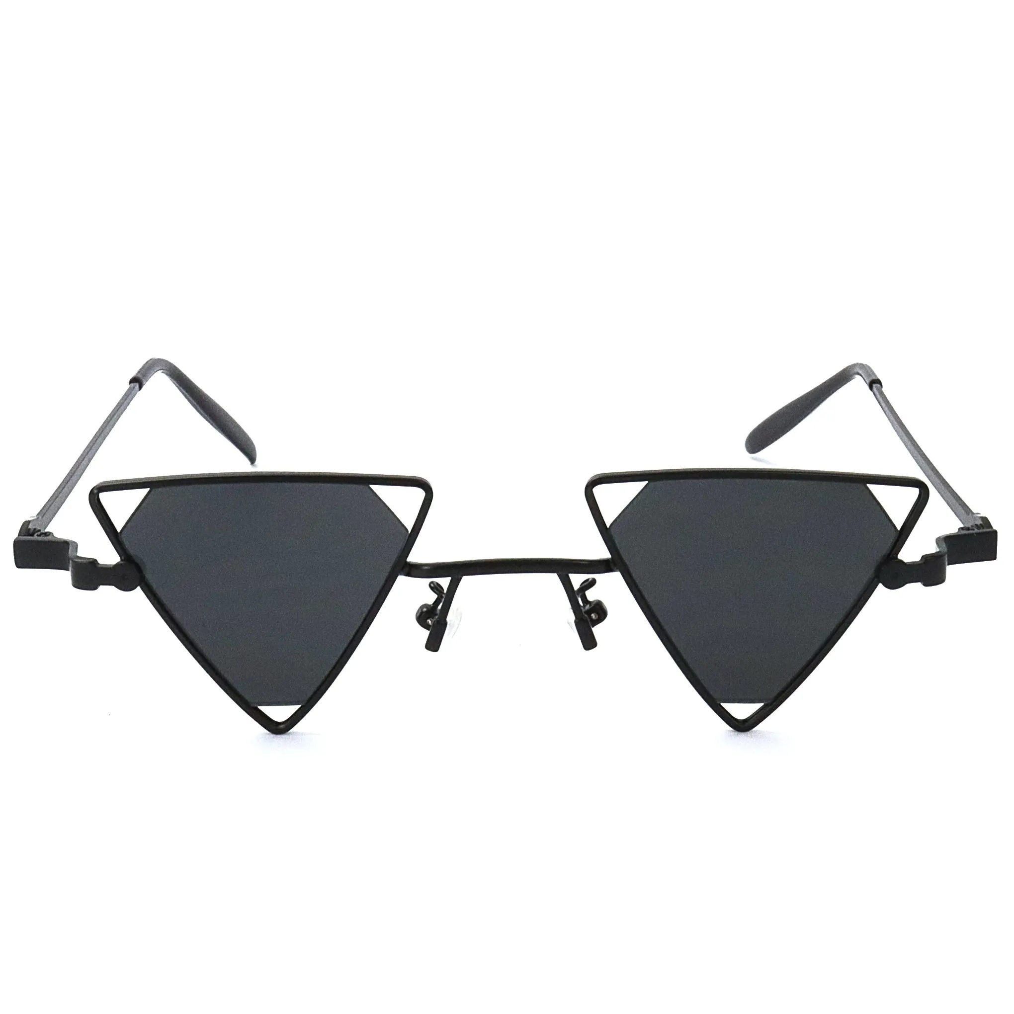 Timeless Triangles Sunglasses - Black