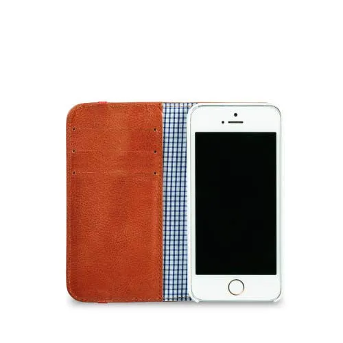 Toffee Flip Wallet For - iPhone 6 - Tan