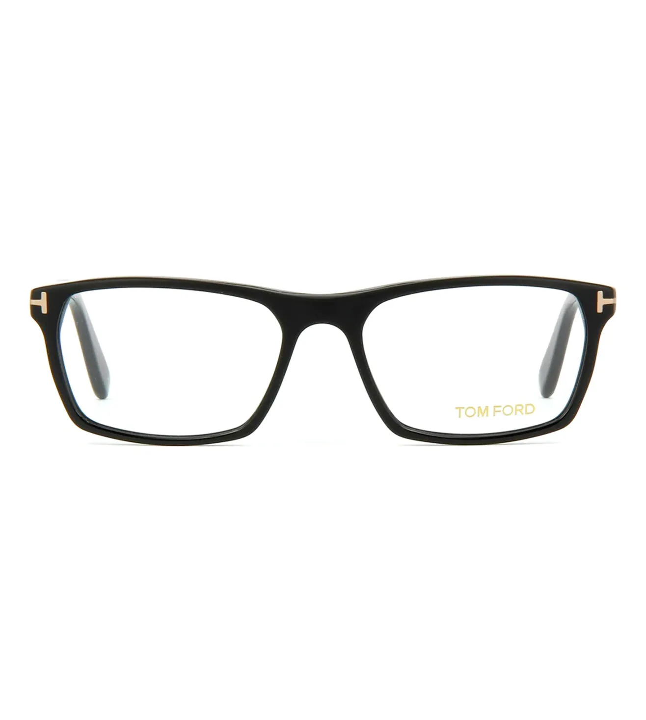 Tom Ford Men's Black Rectangular Optical Frame