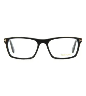 Tom Ford Men's Black Rectangular Optical Frame