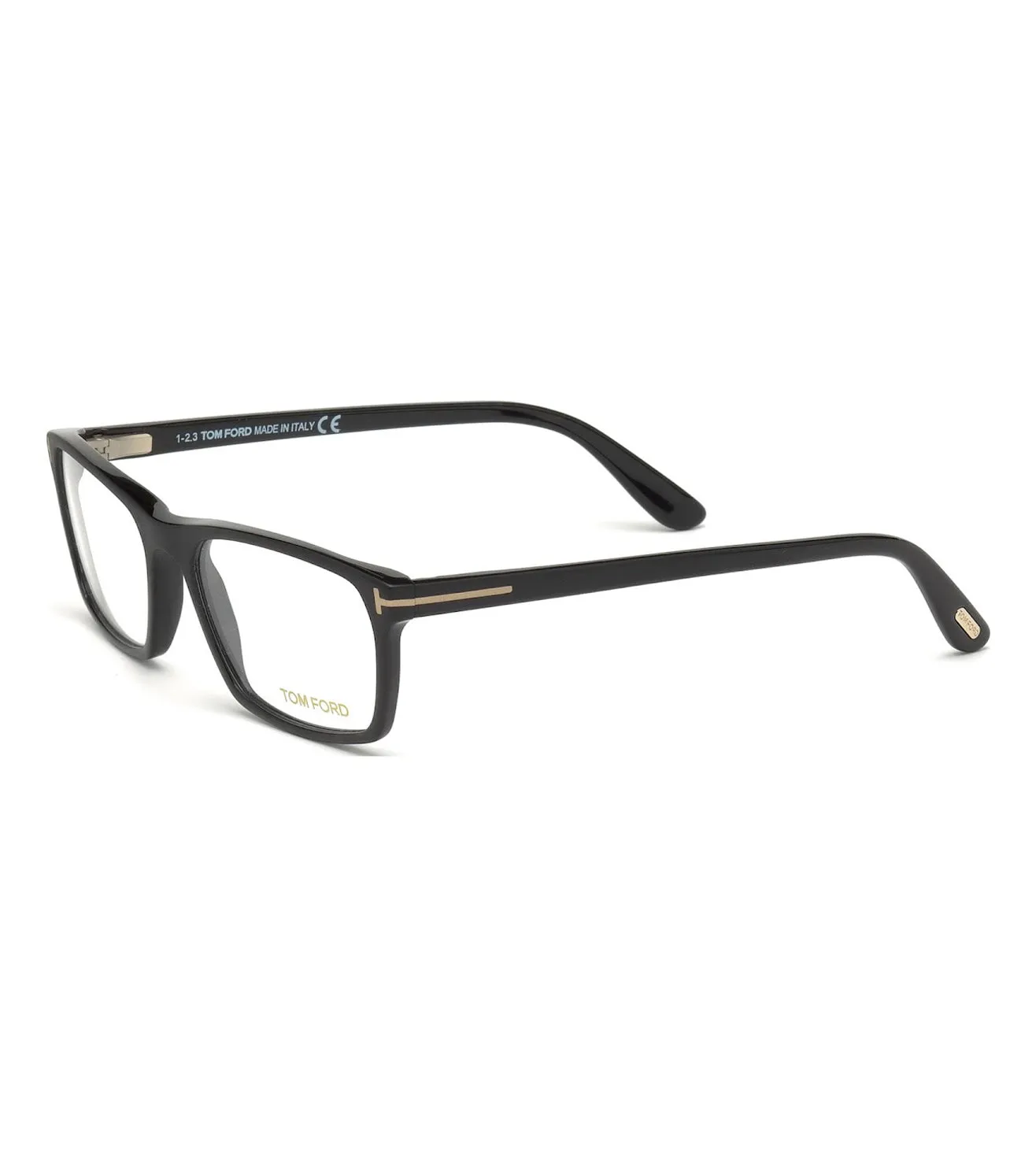 Tom Ford Men's Black Rectangular Optical Frame