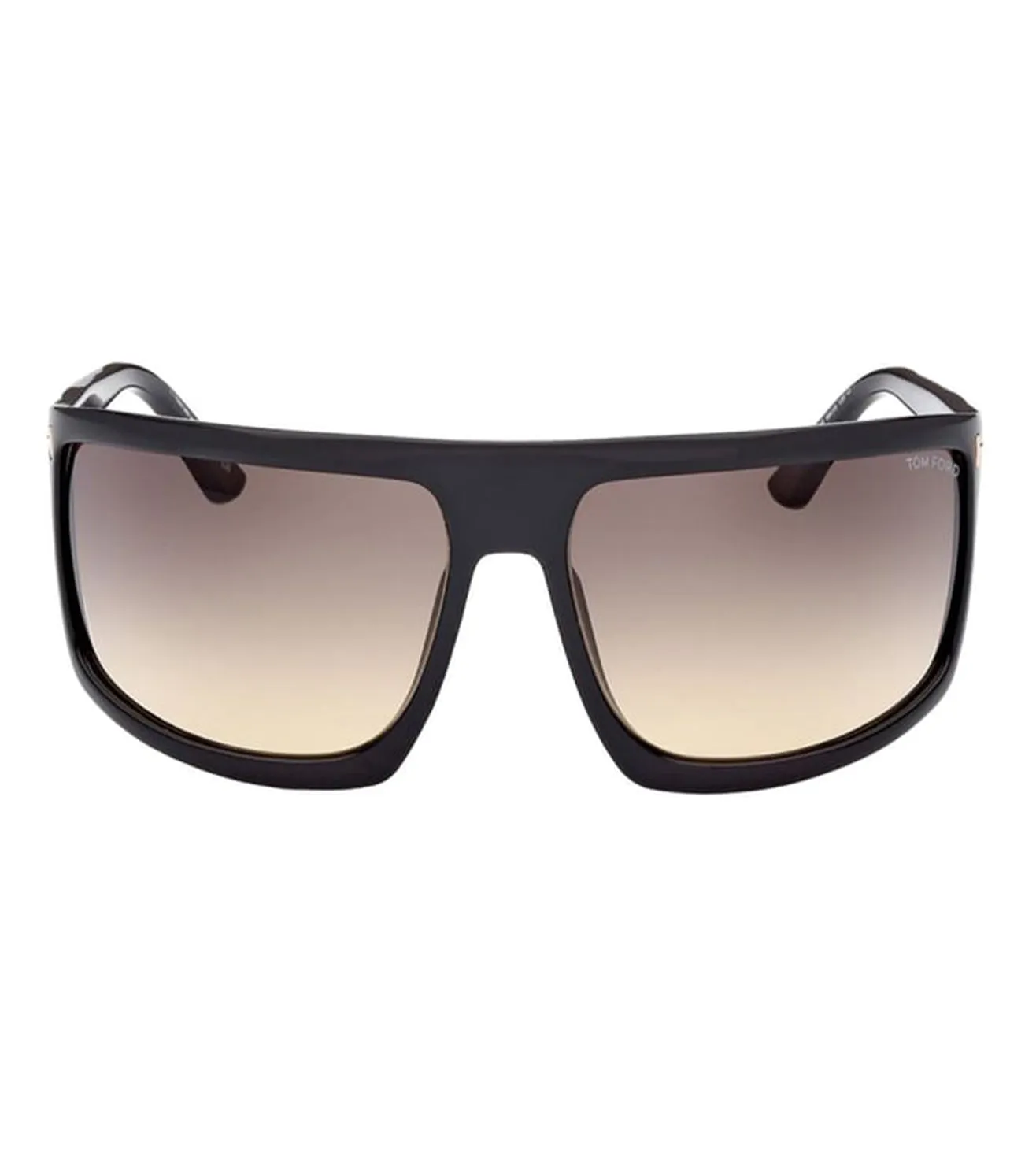 Tom Ford Unisex Gradient Smoke Wraparound Sunglasses