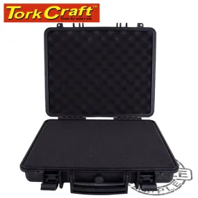 TORK CRAFT HARD CASE 417X364X104MM OD WITH FOAM BLK WATER & DUST PROOF FOR LAPTOP PLC1660