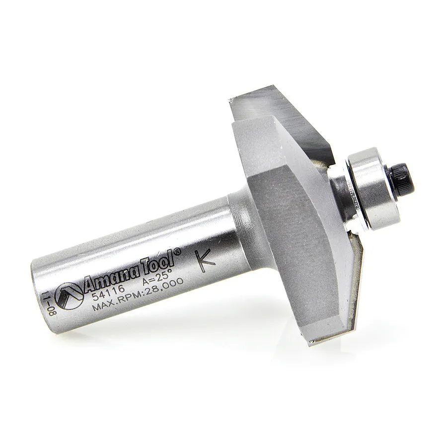 Traditional Raised Panel Router Bit | 25°x 1 5⁄8 Dia x 1⁄2 x 1⁄2" Shank | 54116 | 738685941164