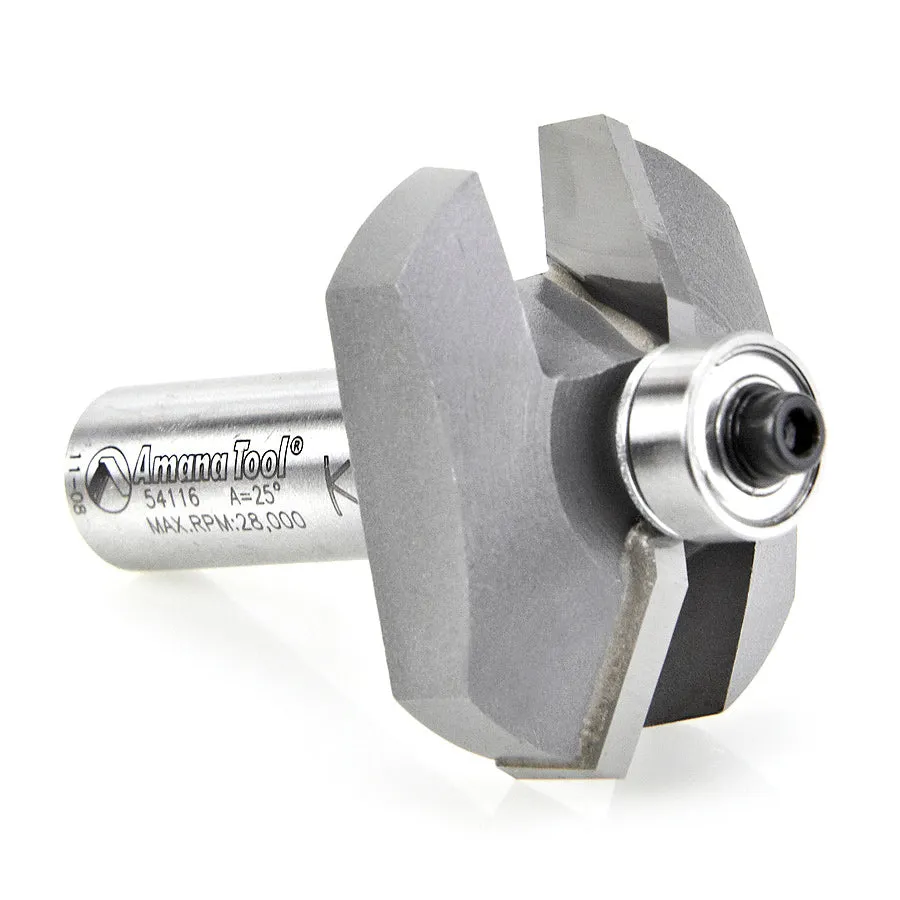 Traditional Raised Panel Router Bit | 25°x 1 5⁄8 Dia x 1⁄2 x 1⁄2" Shank | 54116 | 738685941164