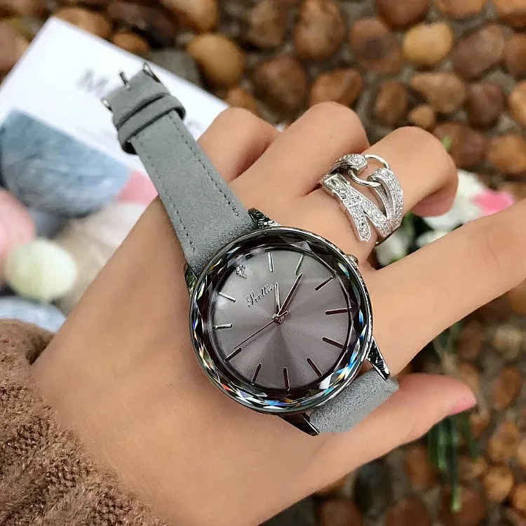 Trend Fur Strap Women's Watch