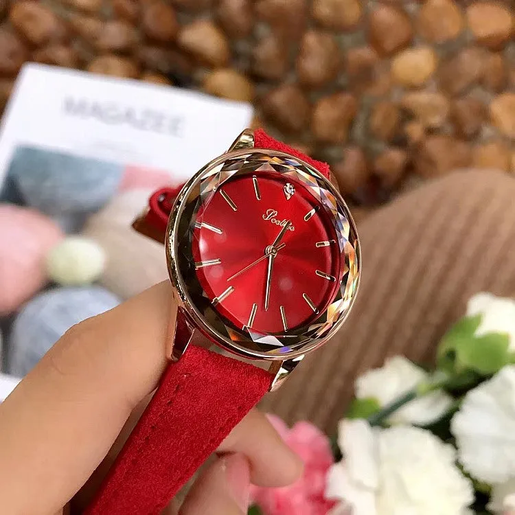 Trend Fur Strap Women's Watch