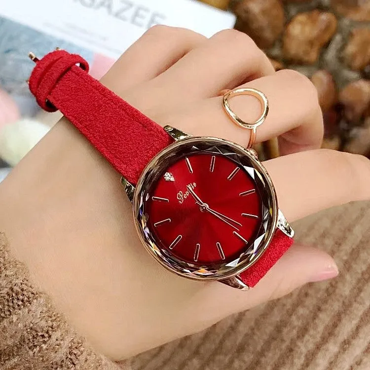 Trend Fur Strap Women's Watch