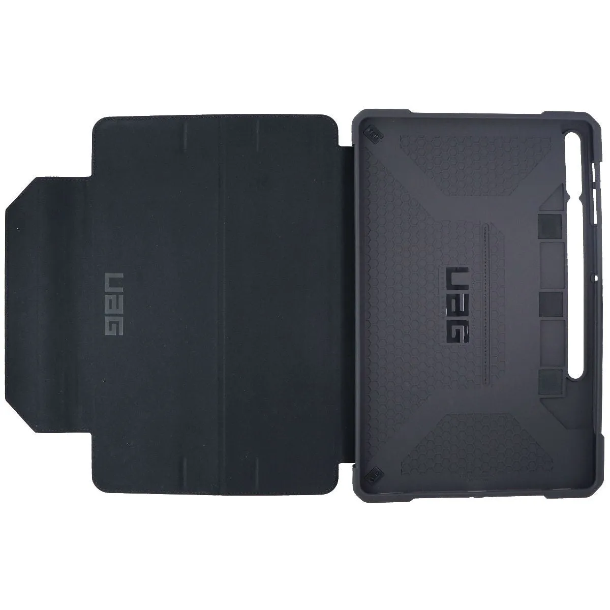 UAG Metropolis Series Rugged Folio Case for Samsung Galaxy Tab S7 Plus - Black