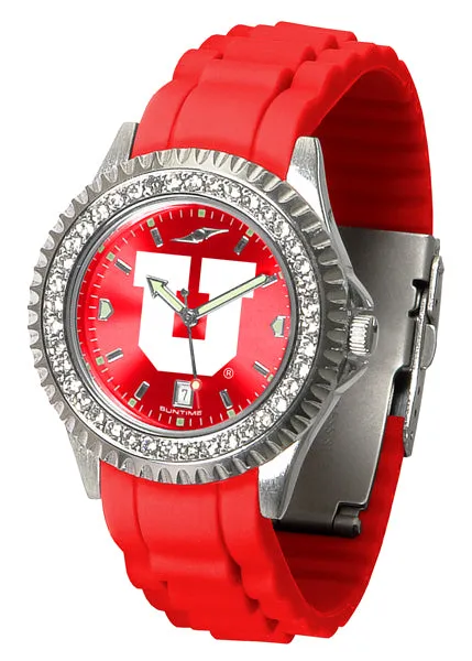 Utah Utes Sparkle Ladies Watch